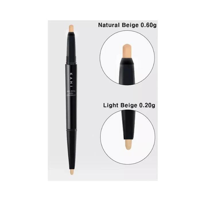 KAHI Hangyob Anti-cernes Double(Natural Beige 0.60g + Light Beige 0.20g) - Rituel de Corée