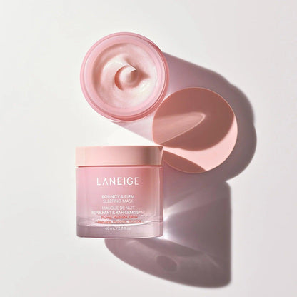 LANEIGE Masque de nuit visage rebondissant et raffermissant 60 ml - Rituel de Corée