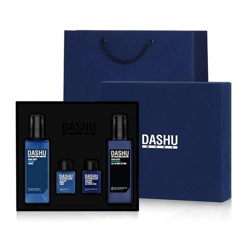 Coffret Soin Visage Homme DASHU Aqua : Hydratation Intense & Peau Saine (Formats Voyage Inclus) - Rituel de Corée